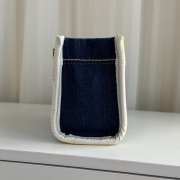 Uubags Small Marc Jacobs The denim Chain Medium Tote Bag 18x10x15cm - 2