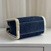 Uubags Small Marc Jacobs The denim Chain Medium Tote Bag 18x10x15cm - 3