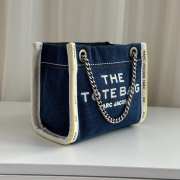 Uubags Small Marc Jacobs The denim Chain Medium Tote Bag 18x10x15cm - 5