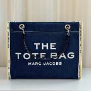 Uubags Large Marc Jacobs The denim Chain Medium Tote Bag 33x15x26cm - 1