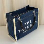 Uubags Large Marc Jacobs The denim Chain Medium Tote Bag 33x15x26cm - 5