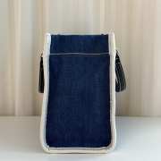 Uubags Large Marc Jacobs The denim Chain Medium Tote Bag 33x15x26cm - 4