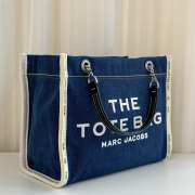 Uubags Large Marc Jacobs The denim Chain Medium Tote Bag 33x15x26cm - 3