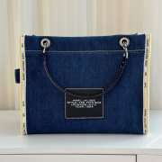 Uubags Large Marc Jacobs The denim Chain Medium Tote Bag 33x15x26cm - 2
