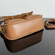 Uubags Coach Twin Turnlock Waverly Bag In Brown 22x13x7cm - 5