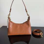 Uubags Coach Juliet Shoulder Bag 25 With Quilting In Brass/Amber Brown 27.5x11.5x10.5cm - 4