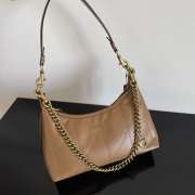 Uubags Coach Juliet Shoulder Bag 25 With Quilting In Honey Brown 27.5x11.5x10.5cm - 5