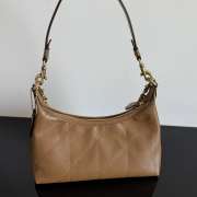 Uubags Coach Juliet Shoulder Bag 25 With Quilting In Honey Brown 27.5x11.5x10.5cm - 6