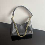 Uubags Coach Juliet Shoulder Bag 25 With Quilting In Black 27.5x11.5x10.5cm - 6
