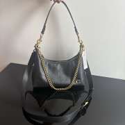 Uubags Coach Juliet Shoulder Bag 25 With Quilting In Black 27.5x11.5x10.5cm - 4