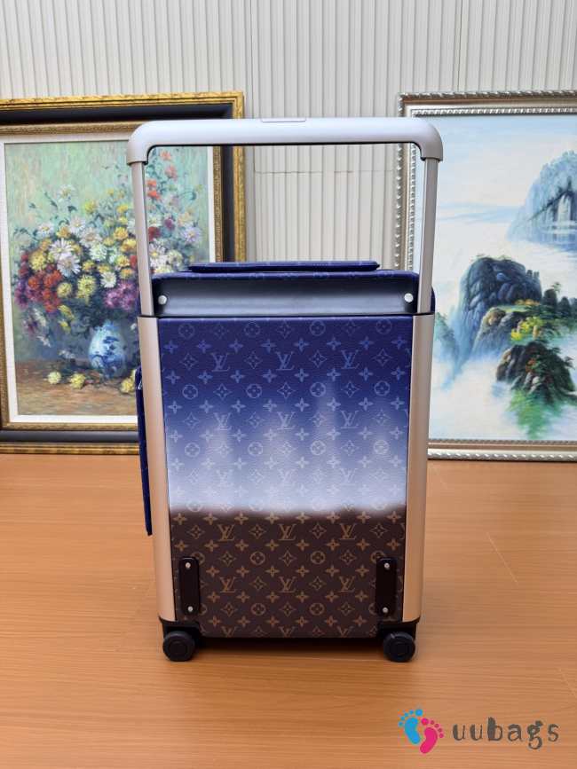 Uubags Louis Vuitton M28402 Horizon 55 Suitcase Canvas Monogram Pigment 38x55x21cm - 1