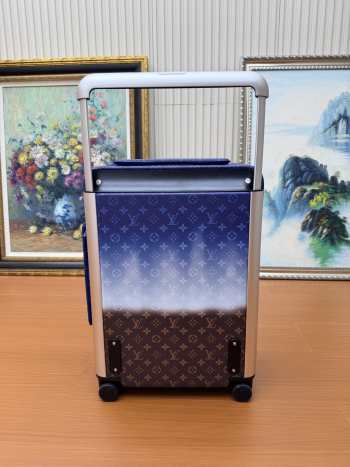 Uubags Louis Vuitton M28402 Horizon 55 Suitcase Canvas Monogram Pigment 38x55x21cm