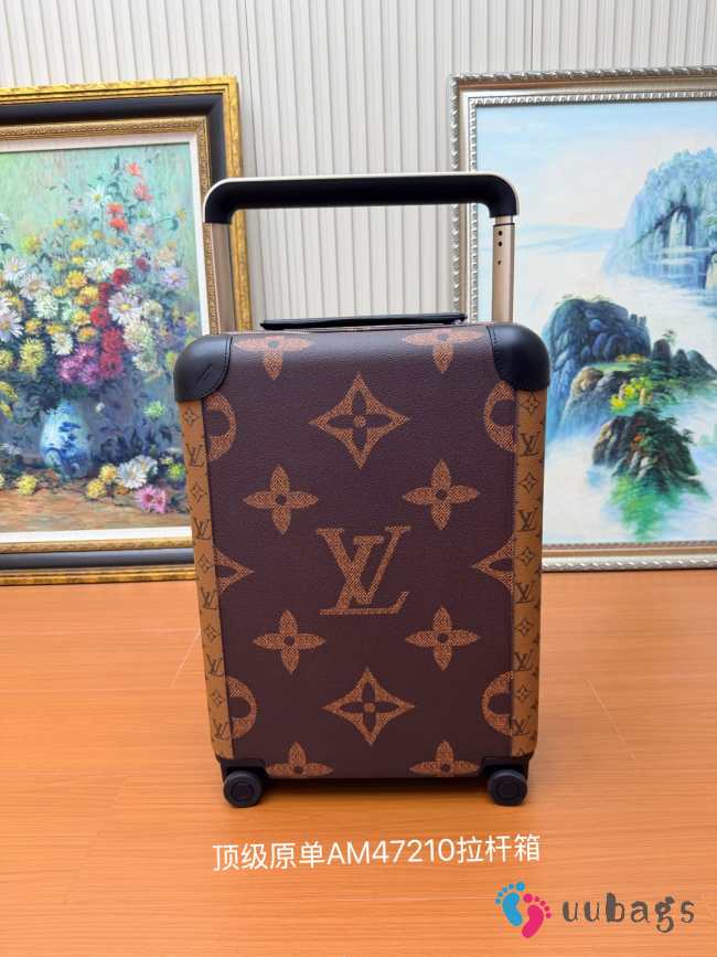 Uubags Louis Vuitton M47210 Horizon 55 Suitcase Monogram Giant Canvas And Monogram Reverse Canvas 38x55x21cm - 1