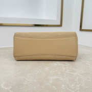 Uubags Small Dior Promenade Shopping Bag Beige Cannage Suede Calfskin 27x19x13.5cm - 5