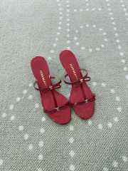 Uubags Ferragamo Flame Mini Bow Sandals In Red 5cm - 4