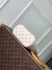 Uubags Louis Vuitton M2A465 Neverfull Inside Out BB Monogram Dune / Minty Cowhide Leather 26.5x16.5x11cm - 5