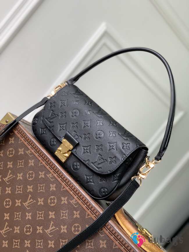 Uubags Louis Vuitton M29783 Pochette Métis Soft Bag In Black Cowhide Leather 25x15x5cm - 1