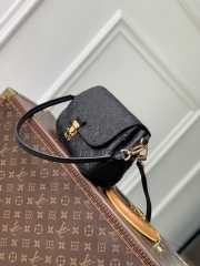 Uubags Louis Vuitton M29783 Pochette Métis Soft Bag In Black Cowhide Leather 25x15x5cm - 5