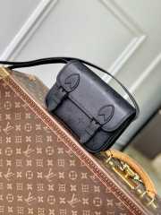 Uubags Louis Vuitton M2A259 Satchel Wearable Wallet Black Monogram Midnight Coated Canvas 19.5x15x6cm - 1