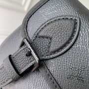 Uubags Louis Vuitton M2A259 Satchel Wearable Wallet Black Monogram Midnight Coated Canvas 19.5x15x6cm - 4