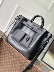 Uubags Louis Vuitton M2A253 Steamer 30 In Black Monogram Midnight Coated Canvas 32x33x14cm - 1