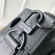 Uubags Louis Vuitton M2A253 Steamer 30 In Black Monogram Midnight Coated Canvas 32x33x14cm - 5
