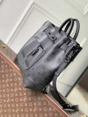 Uubags Louis Vuitton M2A253 Steamer 30 In Black Monogram Midnight Coated Canvas 32x33x14cm - 4