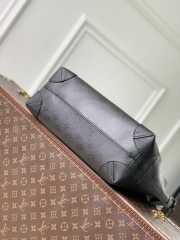 Uubags Louis Vuitton M2A253 Steamer 30 In Black Monogram Midnight Coated Canvas 32x33x14cm - 3
