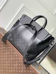 Uubags Louis Vuitton M2A253 Steamer 30 In Black Monogram Midnight Coated Canvas 32x33x14cm - 2