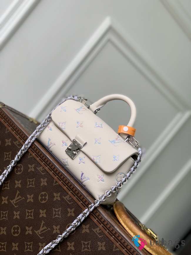 Uubags Louis Vuitton M2A374 Nano Madeleine Bag Monogram Empreinte Link Quartz 21x12.5x6cm - 1
