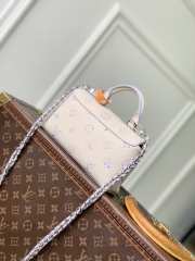 Uubags Louis Vuitton M2A374 Nano Madeleine Bag Monogram Empreinte Link Quartz 21x12.5x6cm - 3