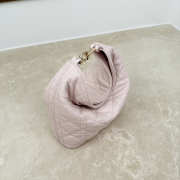 Uubags mini Dior Toujours hobo bag cannage lammleder in ballet pink 17.5x19x7cm - 6