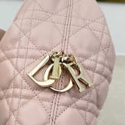 Uubags Dior Always Small Hobo Bag Lambskin Leather Powder Pink 22.5x14x7.5cm - 2