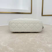 Uubags Dior Always Small Hobo Bag Lambskin Leather Beige Flat 22.5x14x7.5cm - 6