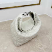 Uubags Dior Always Small Hobo Bag Lambskin Leather Beige Flat 22.5x14x7.5cm - 2