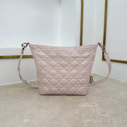 Uubags Dior Always Small Hobo Bag Lambskin Leather Ballet Pink 22.5x14x7.5cm - 5