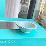 Uubags Tiffany & Co Tea Set Bone Porcelain Teapot with Designer Mug Exquisite Craftsmanship Logo - 4