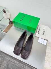 Uubags Bottega Veneta Charlotte Ballerina In Espresso Lambskin - 1
