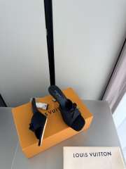 Uubags Louis Vuitton 1AKJ4X Cube Mule In Black 6.5cm - 3