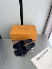 Uubags Louis Vuitton 1AKJ4X Cube Mule In Black 6.5cm - 4