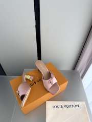 Uubags Louis Vuitton 1AKJ41 Cube Mule In Rose 6.5cm - 6