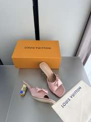 Uubags Louis Vuitton 1AKJ41 Cube Mule In Rose 6.5cm - 5