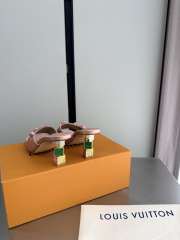 Uubags Louis Vuitton 1AKJ41 Cube Mule In Rose 6.5cm - 4