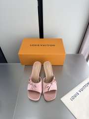 Uubags Louis Vuitton 1AKJ41 Cube Mule In Rose 6.5cm - 2