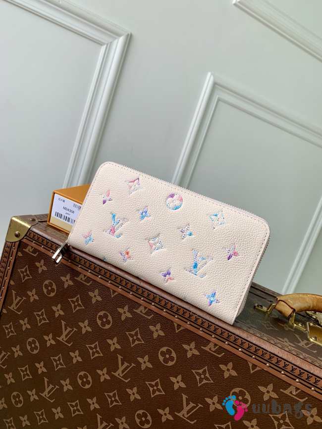 Uubags Louis Vuitton M2A358 Zippy Wallet Monogram Empreinte Link Quartz 19.5x10.5x2.5cm - 1