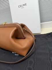 Uubags Celine Doctor's Pouch In Supple Natural Calfskin Tan 35x18x18cm - 5