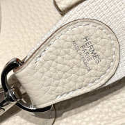Uubags Hermes Evelyne 16 Amazone Bag In Craie 23x24x6cm - 5