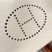 Uubags Hermes Evelyne 16 Amazone Bag In Craie 23x24x6cm - 2