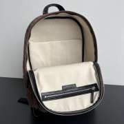 Uubags Bottega Veneta Suede Leather Intrecciato Backpack In Brown 46x30x14cm - 4