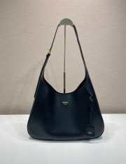 Uubags Prada 1BC299 Boogie large leather bag in black 40x24.5x9cm - 1